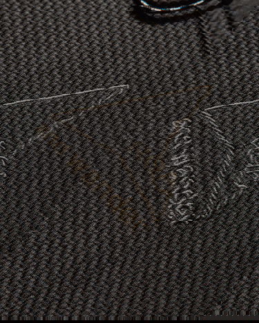 Риза ROA Garment-Dyed Waffle Knit Long-Sleeve with Utility Chest Pocket Черно | 5745284539 10, 3