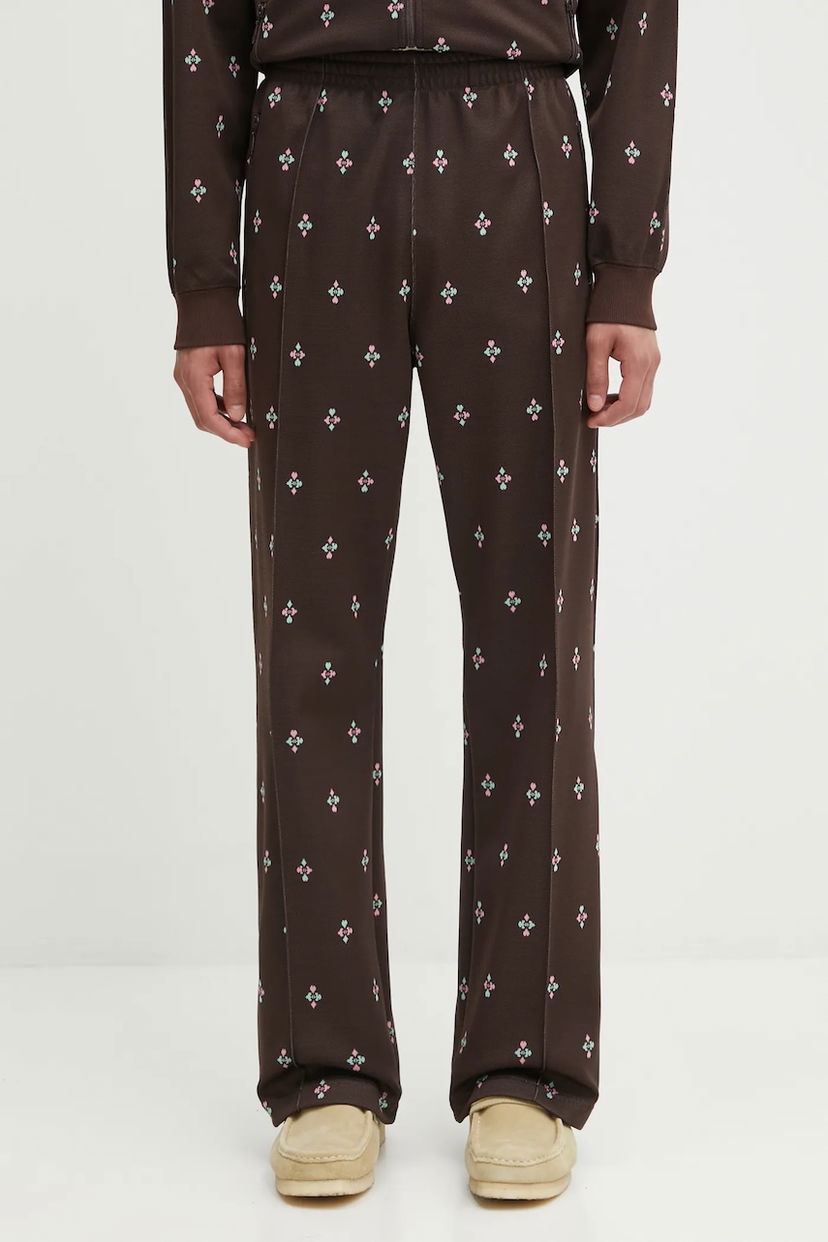 Спортни панталони Needles Needles Track Pants Кафяво | RW313