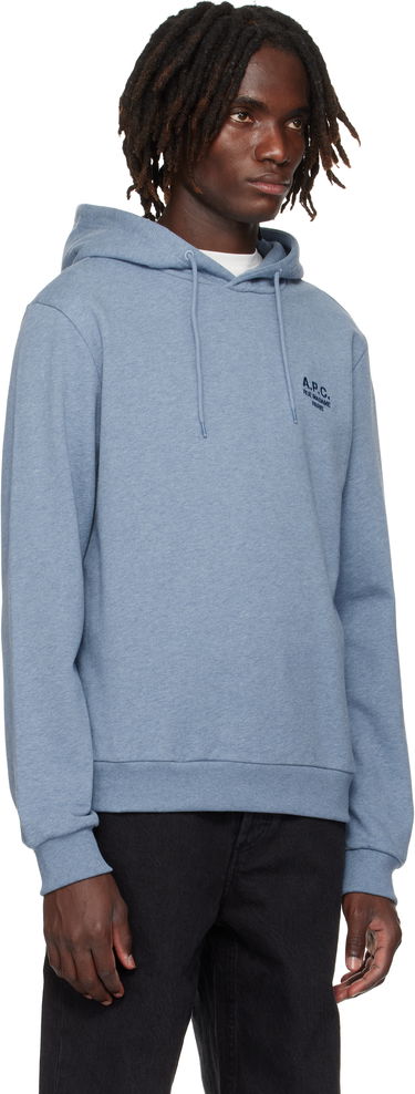 Суитчър A.P.C. A.P.C. Standard Rue Madame Hoodie Синьо | COHGR-M27914, 1