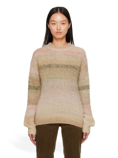 Пуловер Acne Studios Striped Sweater Бежово | A60372-