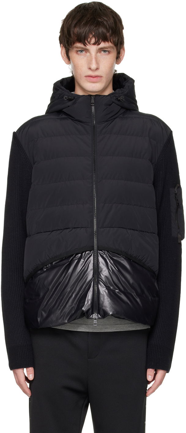 Пухо яке Moncler Genius 2 1952 Black Layered Down Черно | H20929B00005M1121, 0