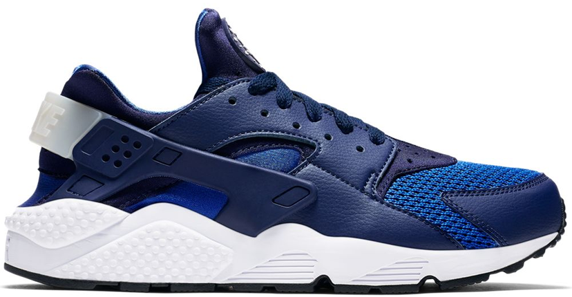 Кецове и обувки Nike Air Huarache Run Blue Void Тъмно синьо | 318429-421