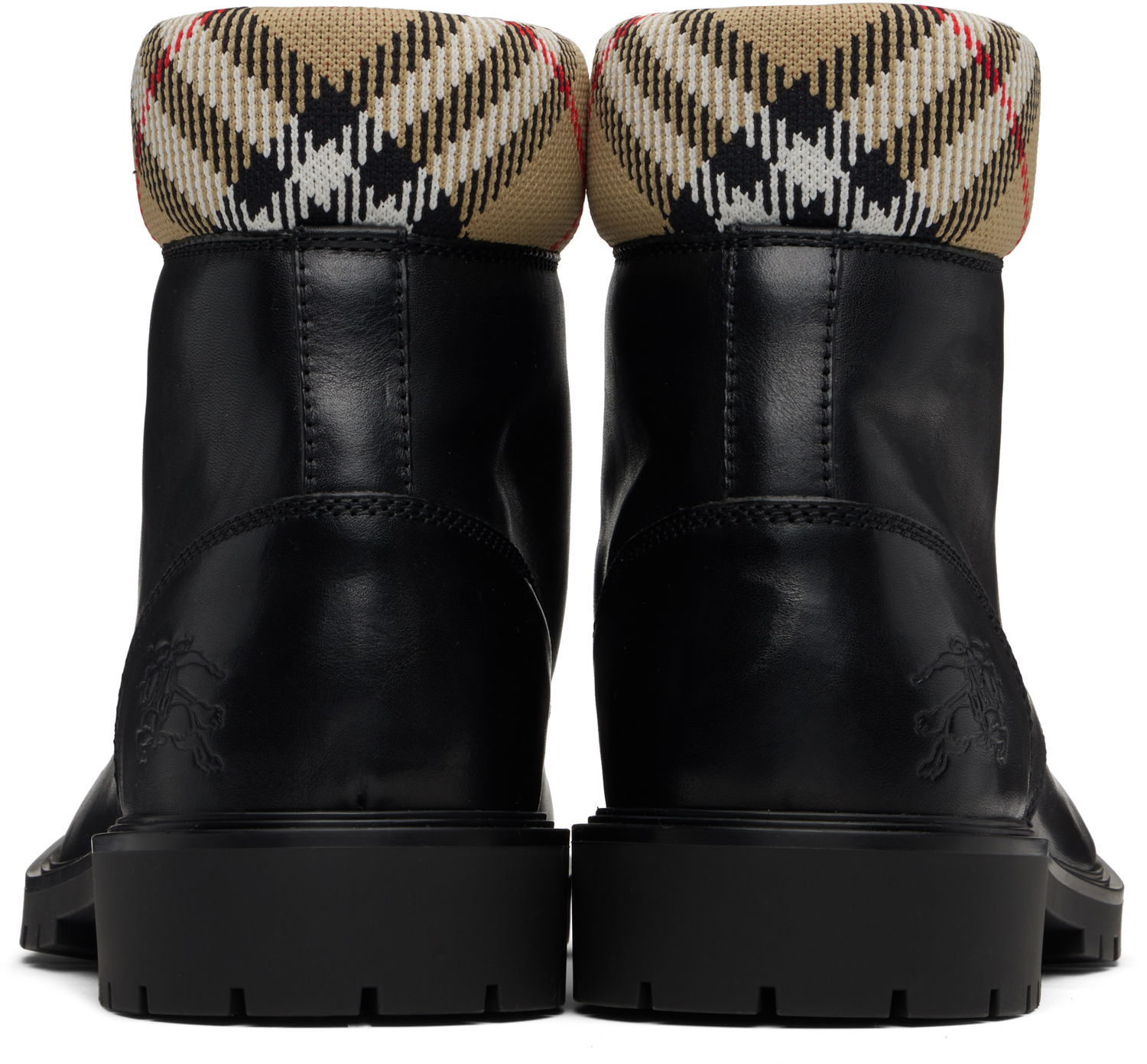 Кецове и обувки Burberry Rogue Combat Boots Черно | 8115599, 1