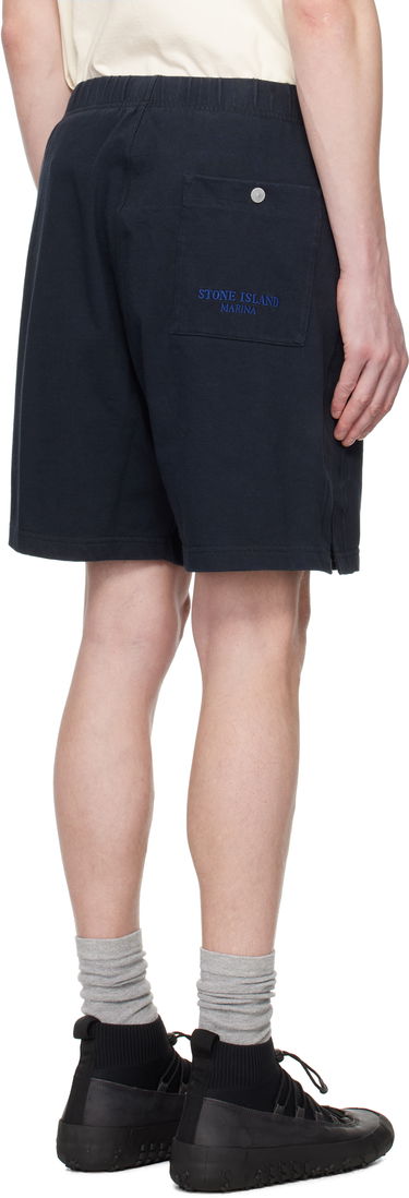 Къси панталони Stone Island Stone Island Felpa Bermuda Shorts Тъмно синьо | K1S15 6200006 S00X5, 2