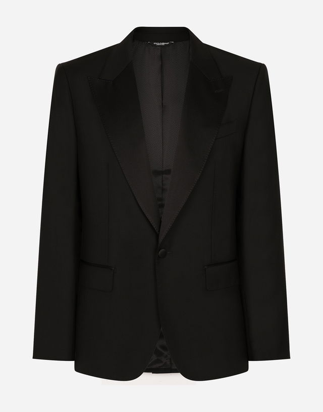 Dolce & Gabbana Taormina-Fit Single-Breasted Flannel Jacket