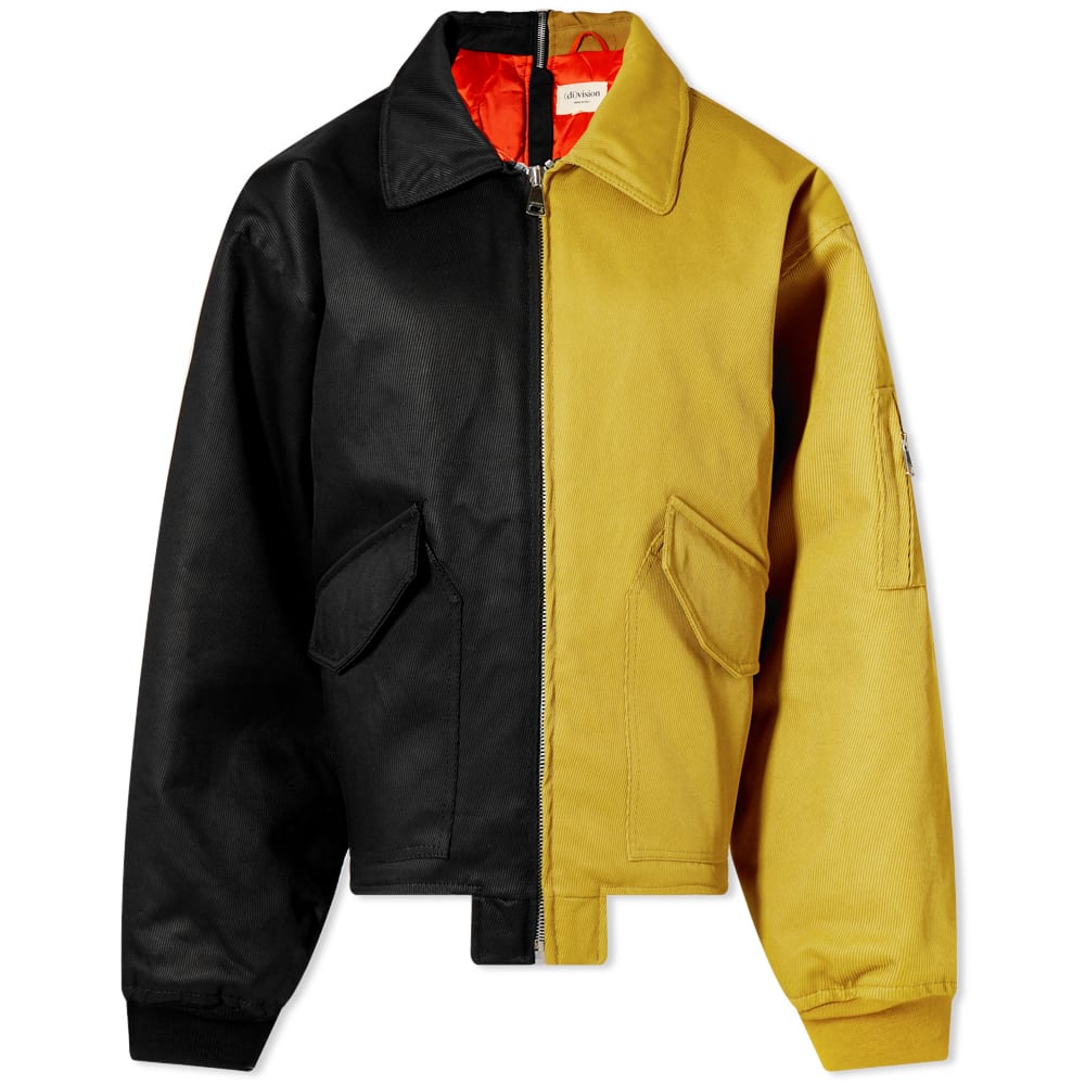 Яке (di)vision Bomber Split Jacket Жълто | DVN-006AW22-2-BYL, 0