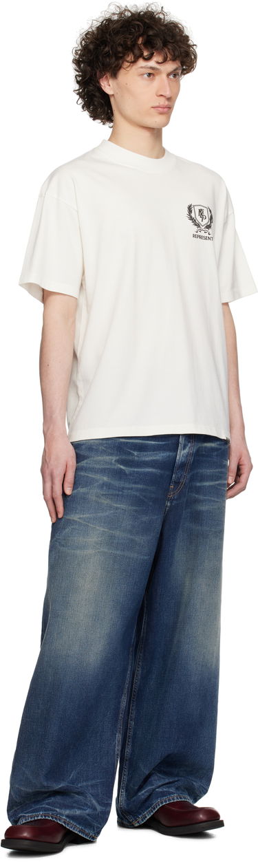 Тениска Represent Clo Crest T-shirt Бяло | MLM41069, 3