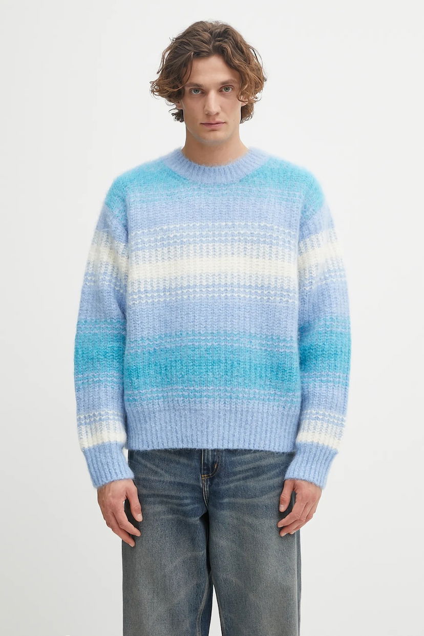 Пуловер KENZO Kenzo Speed Stripe Jumper Синьо | FF65PU7653CG