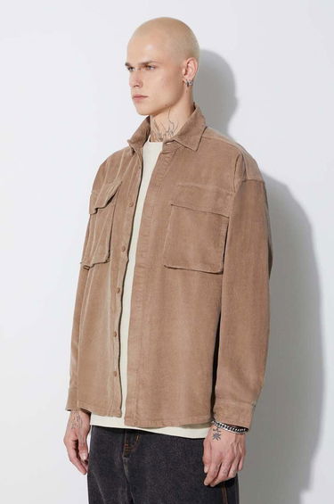 Яке TAIKAN Shirt Jacket Corduroy Regular Кафяво | TK0002.DNECRD, 1