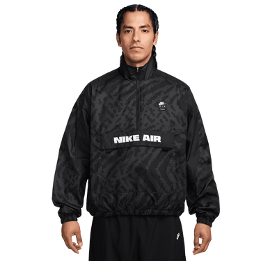 Ветровка Nike Air 1/2 Zip AOP Jacket Черно | HV0878-060, 0