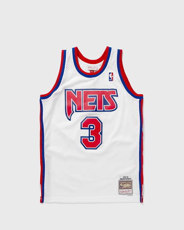 Фланелка Mitchell & Ness NBA Swingman Jersey New Jersey Nets 1992-93 Drazen Petrovic #3 Бяло | SMJYLG19016-NJNWHIT92DPE, 2