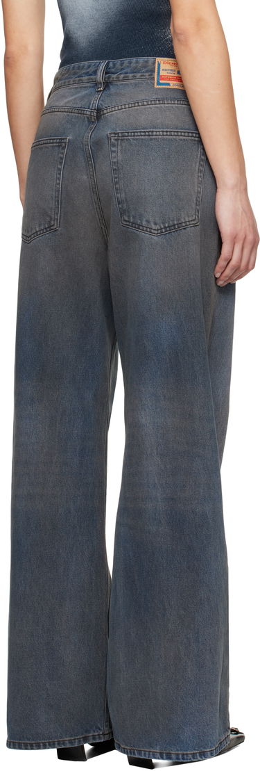 Дънки Diesel Diesel 1996 D-Sire Wide-Leg Jeans Синьо | A06925 09L46, 2