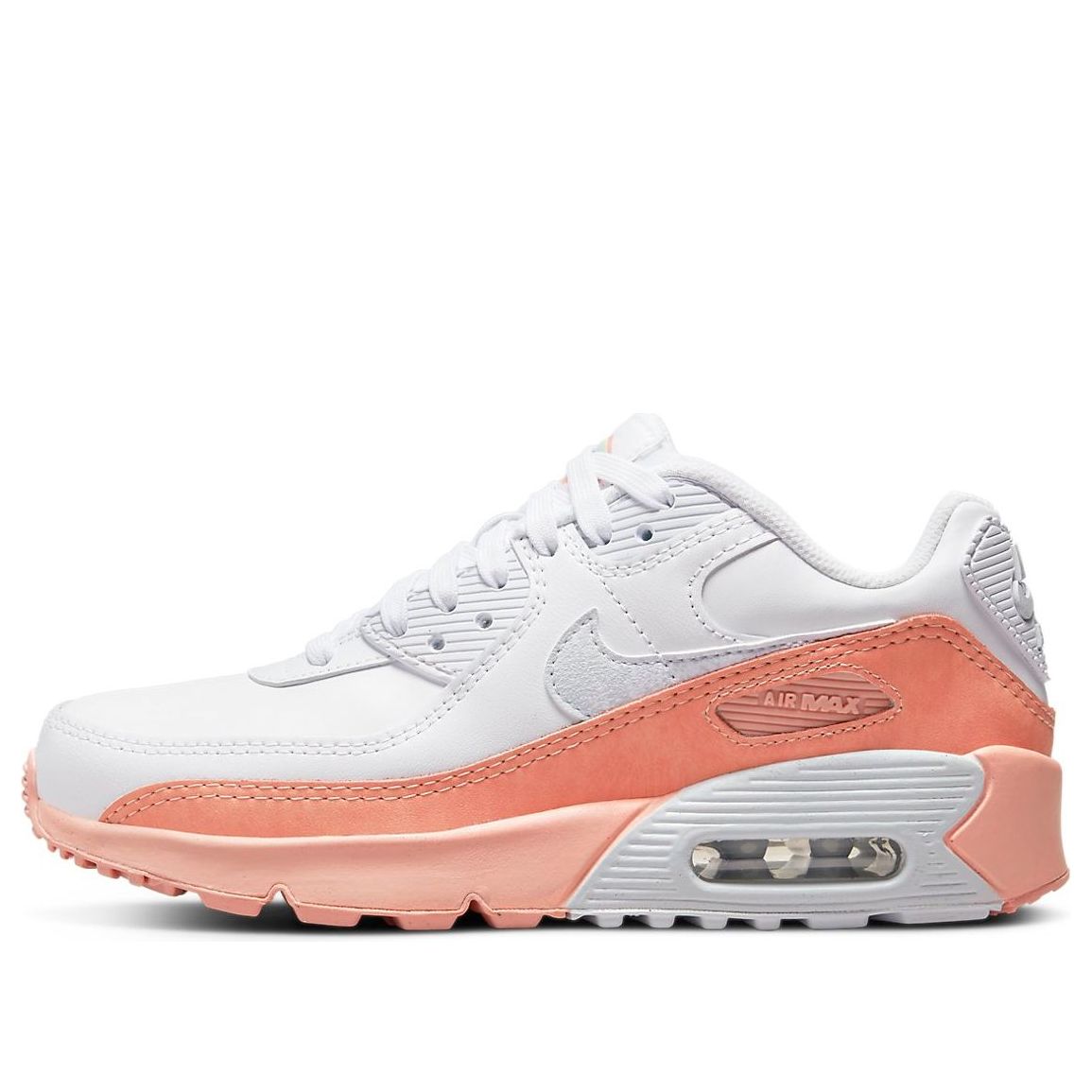Кецове и обувки Nike Air Max 90 Leather SE Бяло | DM0956-100, 0
