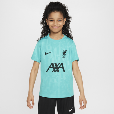 Фланелка Nike Liverpool FC Academy Pro Dri-FIT Pre-Match Short Sleeve T-Shirt Тюркоазено | FQ0013-393, 1