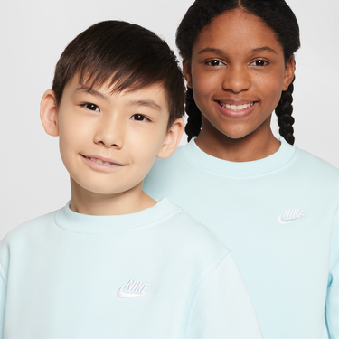 Суитчър Nike Nike Sportswear Club Fleece Crew Sweatshirt Синьо | FD3006-474, 2