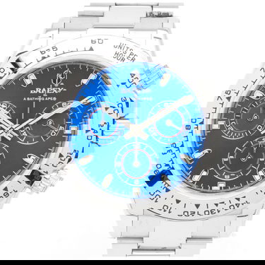 Часовник BAPE Type 4 Watches Сиво | 001WHJ301013I-BLU, 0