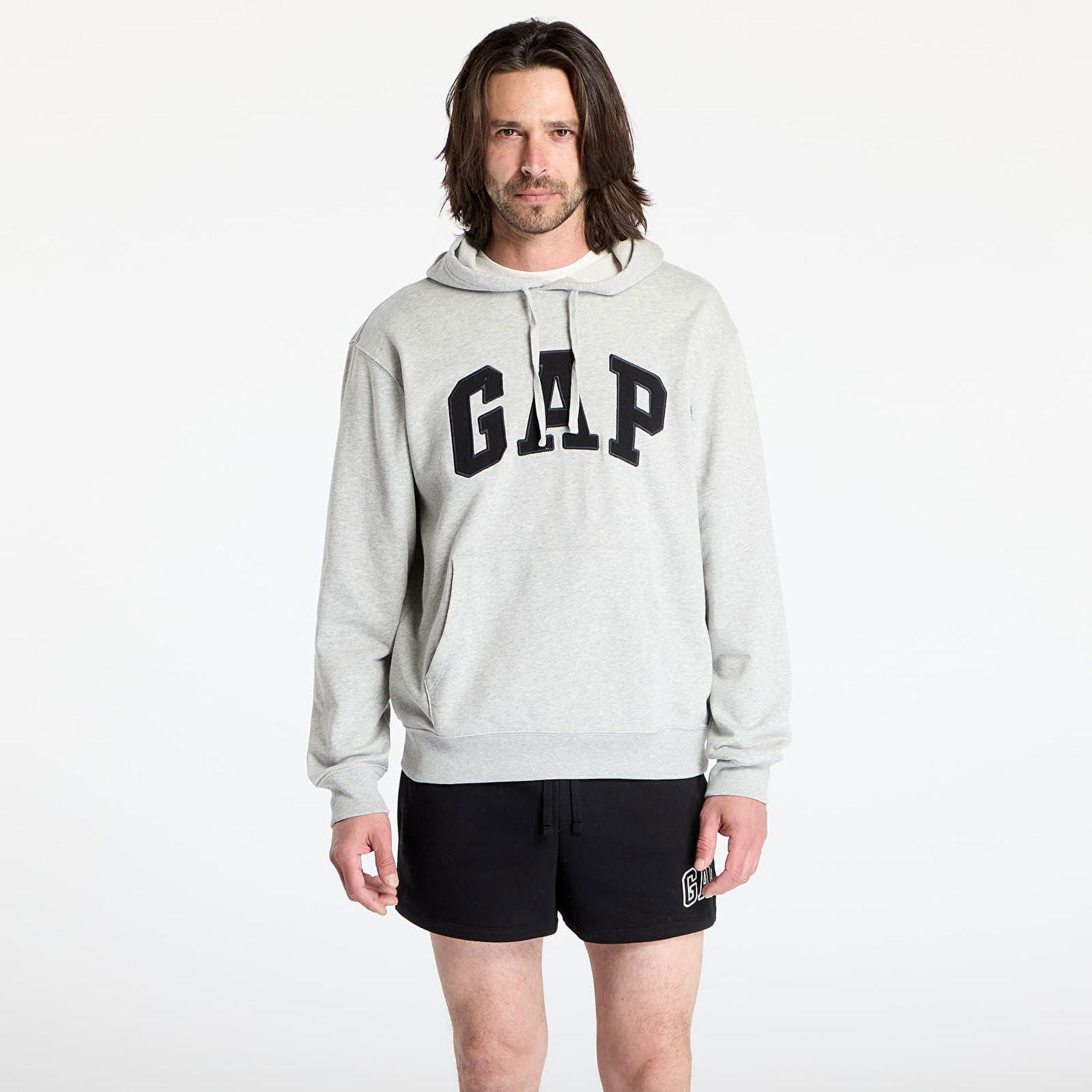 Суитчър GAP GAP Logo Hoodie Сиво | 868453-08, 0