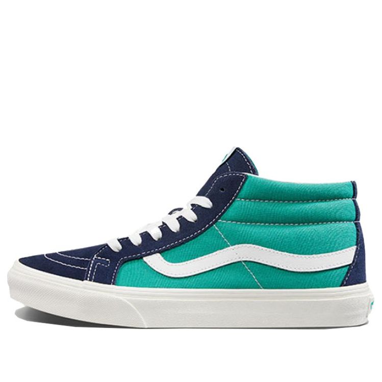 Кецове и обувки Vans SK8-Mid Reissue Зелено | VN0A391FTET