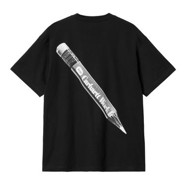 Тениска Carhartt WIP Pencil Graphic Print Relaxed Fit T-Shirt Черно | I033960_9, 3