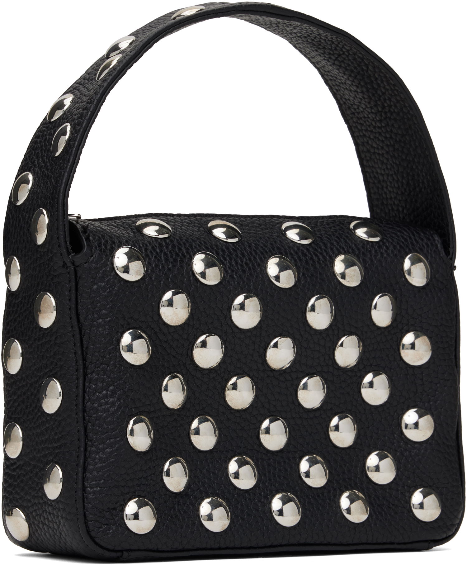 Дамска чанта Khaite KHAITE Small Elena Studded Bag Черно | H2032-798, 1