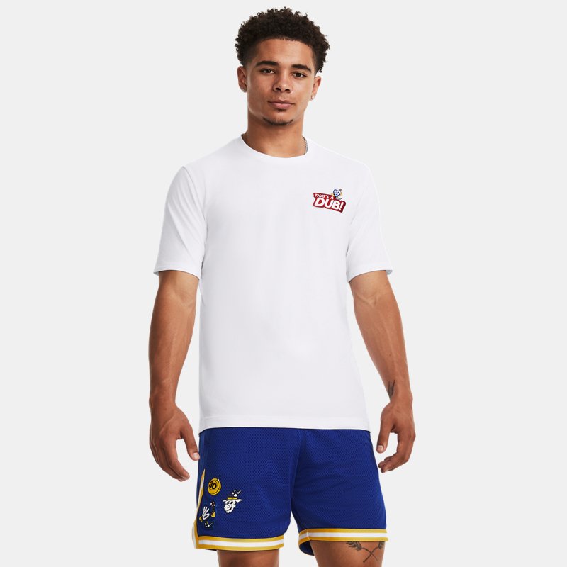 Тениска Under Armour CURRY DUB NATION TEE Бяло | 1379857-100