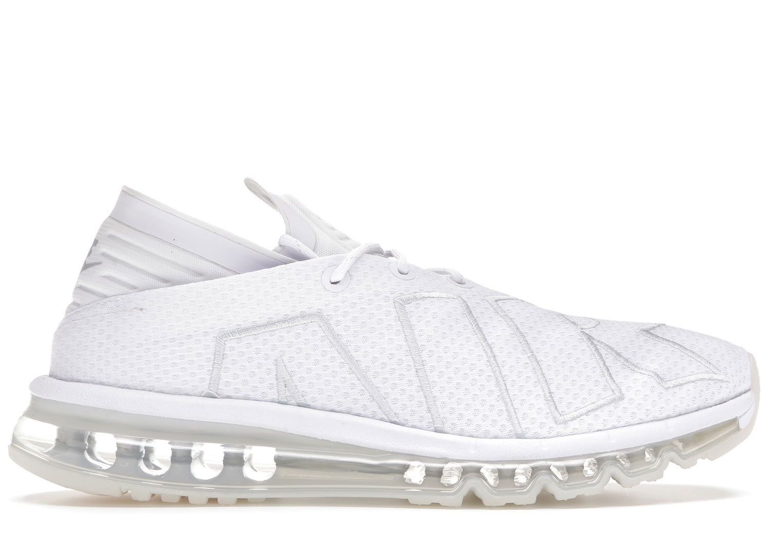 Кецове и обувки Nike Air Max Flair Triple White Бяло | 942236-100, 0