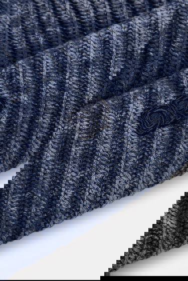 Шапка DAILY PAPER Daily Paper Knitted Washed Beanie Синьо | 2521088, 2