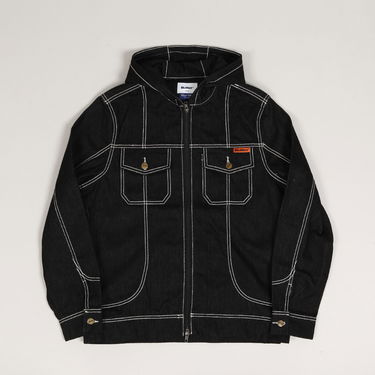 Яке Butter Goods Butter Goods Adilson Denim Jacket Черно | butter-goods-adilson-denim-jacket-black, 1