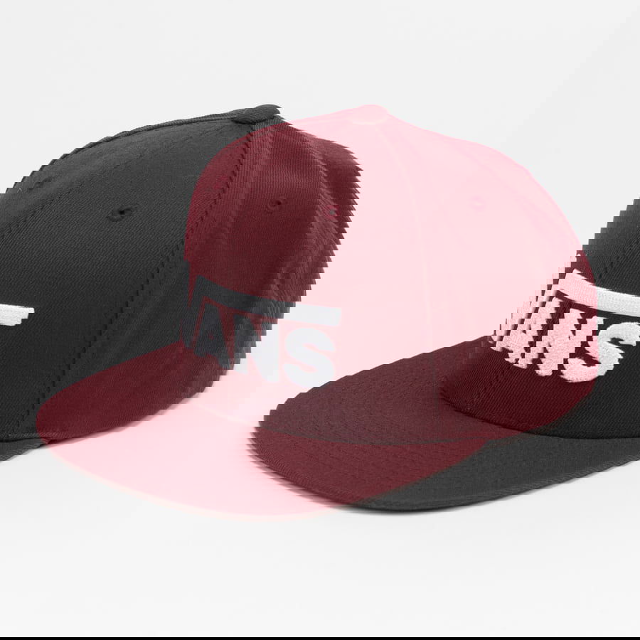 Шапка с козирка Vans Drop V II Snapback Бургунди | VN0A36OR4QU1, 0