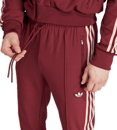 Спортни панталони adidas Performance FC Bayern Terrace Icons Track Pants Бургунди | JF0588, 3