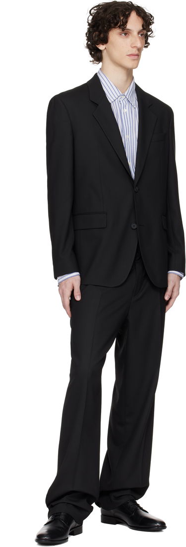 Яке BOSS Hugo Cavalry Twill Blazer Черно | 50544622, 3