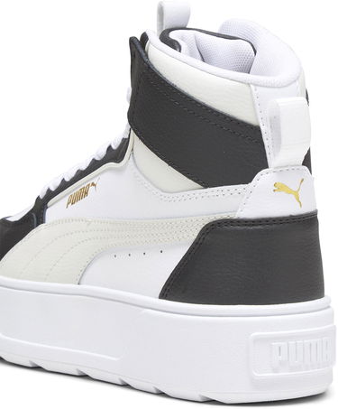 Кецове и обувки Puma Karmen Rebelle Mid "White/Vapor Grey/Black" Бяло | 387213-11, 5