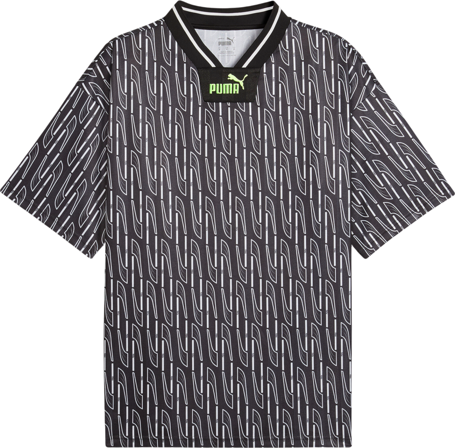 Фланелка Puma Bring-Back All-Over Print Jersey Черно | 659545-01, 0