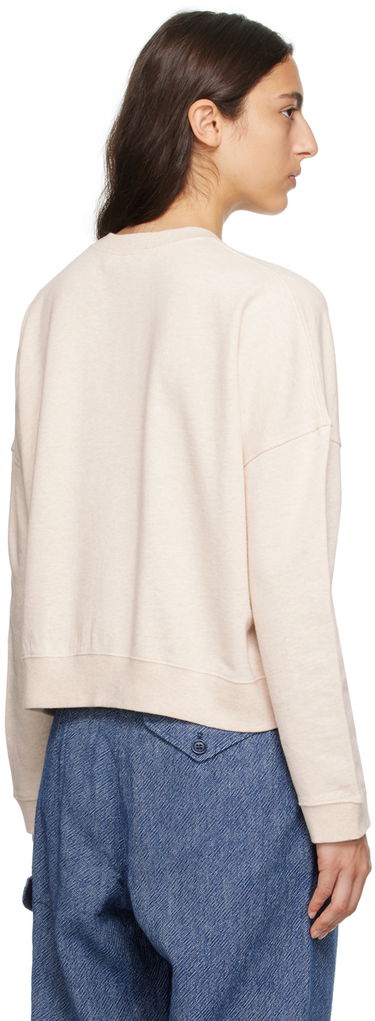 Суитчър YMC Almost Grown Sweatshirt Бежово | Q7AZB, 2