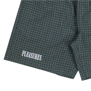 Къси панталони Pleasures Intercept Houndstooth Shorts Зелено | P23F007-FOREST GREEN, 5