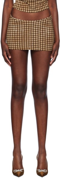 Miaou Elektra Cutout Miniskirt