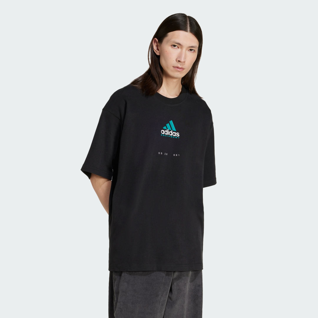 Тениска adidas Performance EQT Graphic Tee Черно | JN4848, 0