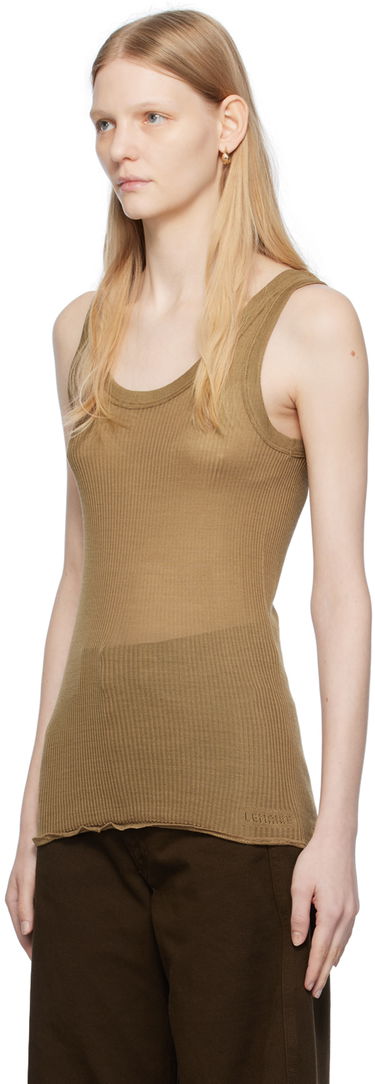 Потник LEMAIRE Lemaire Seamless Tank Top Кафяво | TO1121 LJ1007, 3