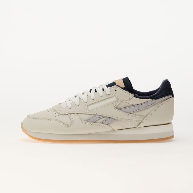 Classic Leather Premium Chalk/ Vector Navy/ Grey