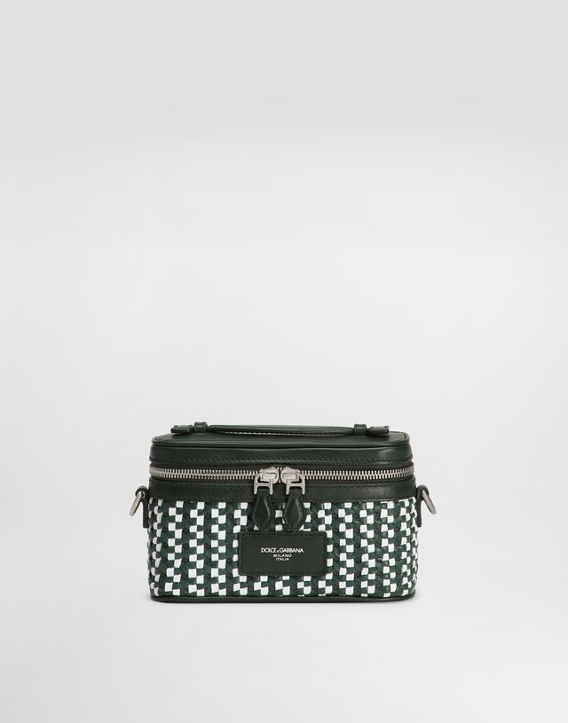 Dolce & Gabbana Atene Woven Leather Minibag