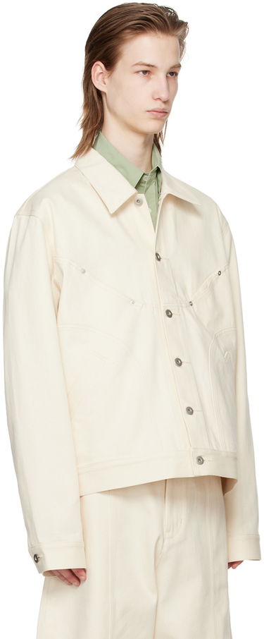 Яке sage NATION Sage Nation Jiji Denim Jacket Бежово | S084, 1
