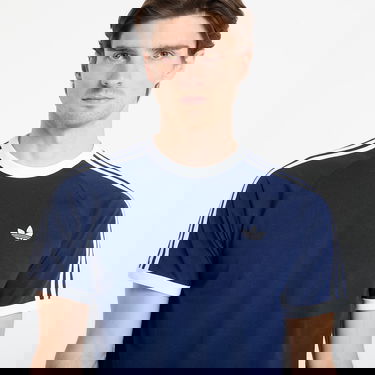 Тениска adidas Performance 3 Stripes T-Shirt Тъмно синьо | KE3536, 1