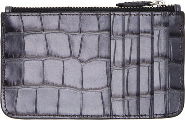Портфейл Vivienne Westwood Vivienne Westwood Half Moon Croc Embossed Card Holder Кафяво | 5402000DW-L00A2-, 2