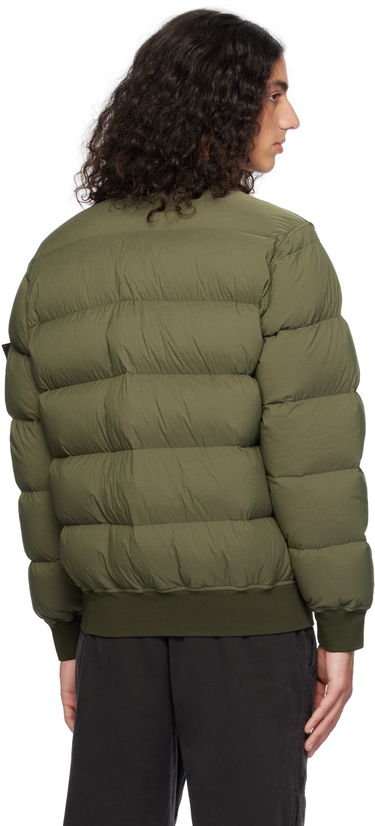 Яке бомбър Stone Island Stone Island Quilted Down Bomber Jacket Зелено | 811540228, 2