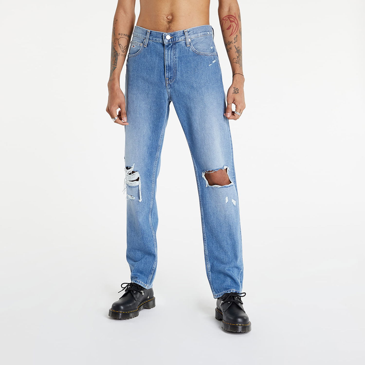 Дънки Tommy Hilfiger Ethan Relaxed Straight Pants Синьо | DM0DM13150 1A5, 0
