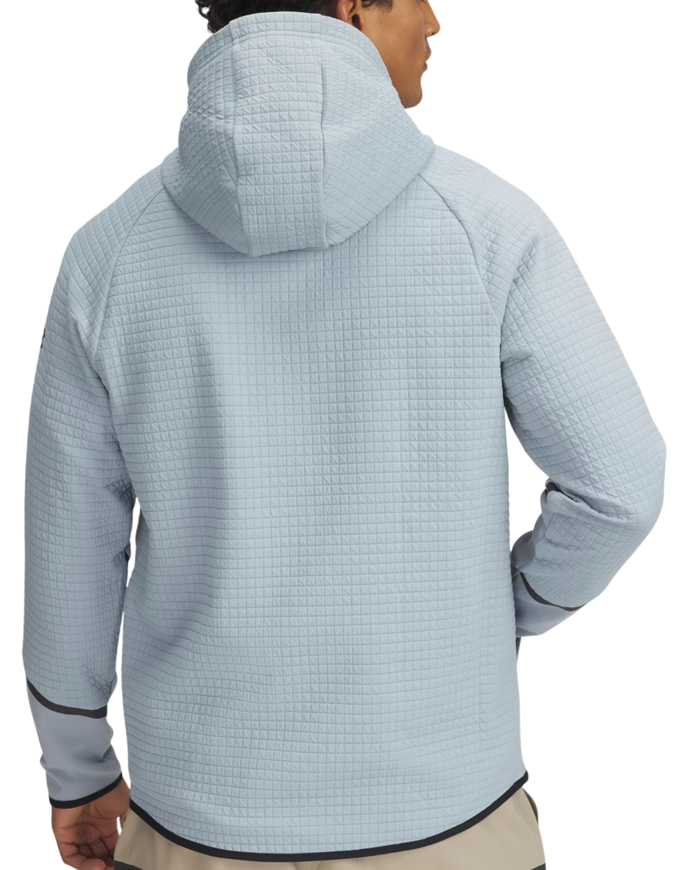 Суитчър Under Armour Unstoppable Fleece Grid Full-Zip Hoodie Синьо | 1386543-465, 1