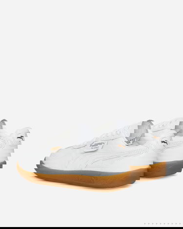 Кецове и обувки Puma Palermo Premium Sneakers White / Frosted Ivory Бяло | 397246-01, 4