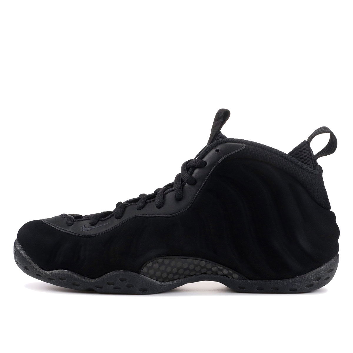 Кецове и обувки Nike Air Foamposite One Black Suede Черно | 575420-006, 1