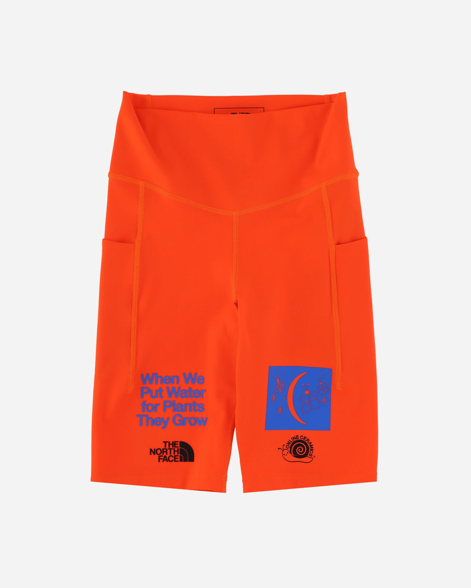 Къси панталони The North Face x Online Ceramics 9" Biker Short Оранжево
 | NF0A84RSV0T, 1