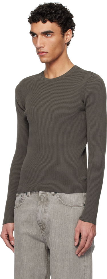 Пуловер OUR LEGACY Our Legacy Compact Roundneck Sweater Зелено | M2253CF, 3